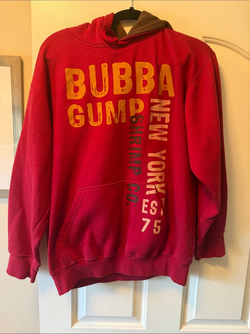 Authentic bubba  Gump shrimp hoodie large